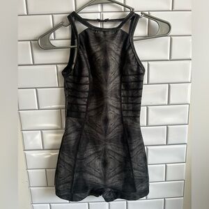 JO + JAX Sort Unitard / Black Camouflage print/ SX adult ( 0-2 )